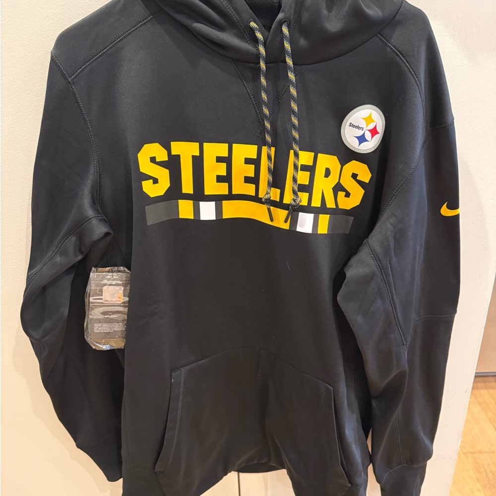NWT Steelers NFL Black Hoodie